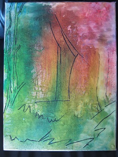 peinture de Josette Bude Laurent